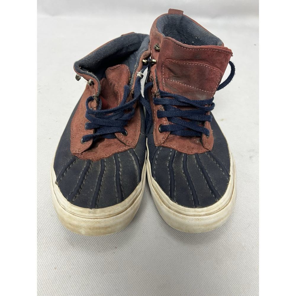 Vans Sk8 Hi Del Pato Mens Size 8 Women’s 9.5 Duck Boot Maroon Black Unisex - Picture 7 of 11